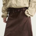 Damson Madder Women's Amber Panel Midi Skirt in Choc