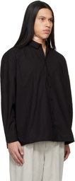 Toogood Black 'The Draughtsman' Shirt