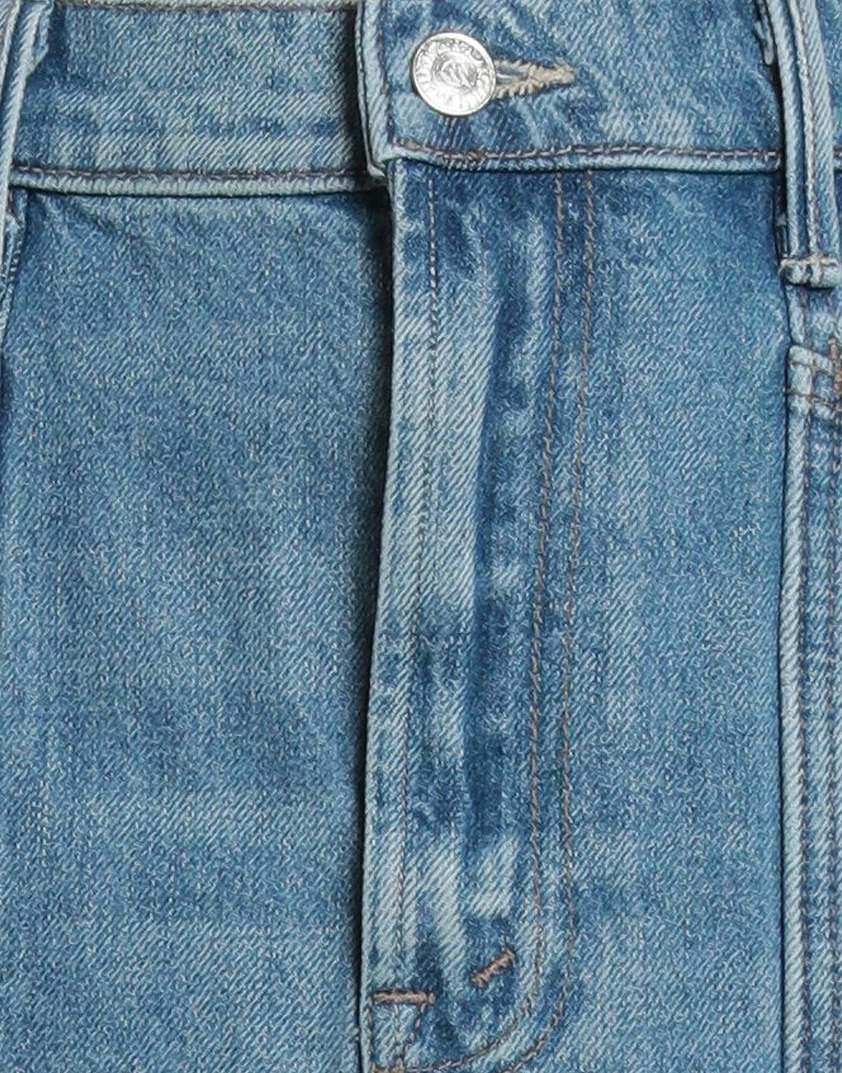 Mother Womens Denim skirt in Blue