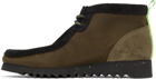 Clarks Originals Green & Black WallabeeBt 2.0 Boots