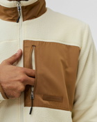 Norse Projects Frederik Fleece Full Zip Jacket Beige - Mens - Fleece Jackets