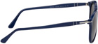 Persol Blue Square Sunglasses