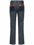 GUCCI - Gg Jacquard Denim Jeans