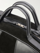 Dries Van Noten - Suede and Leather Duffle Bag