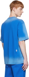 ADER error Blue Border T-Shirt