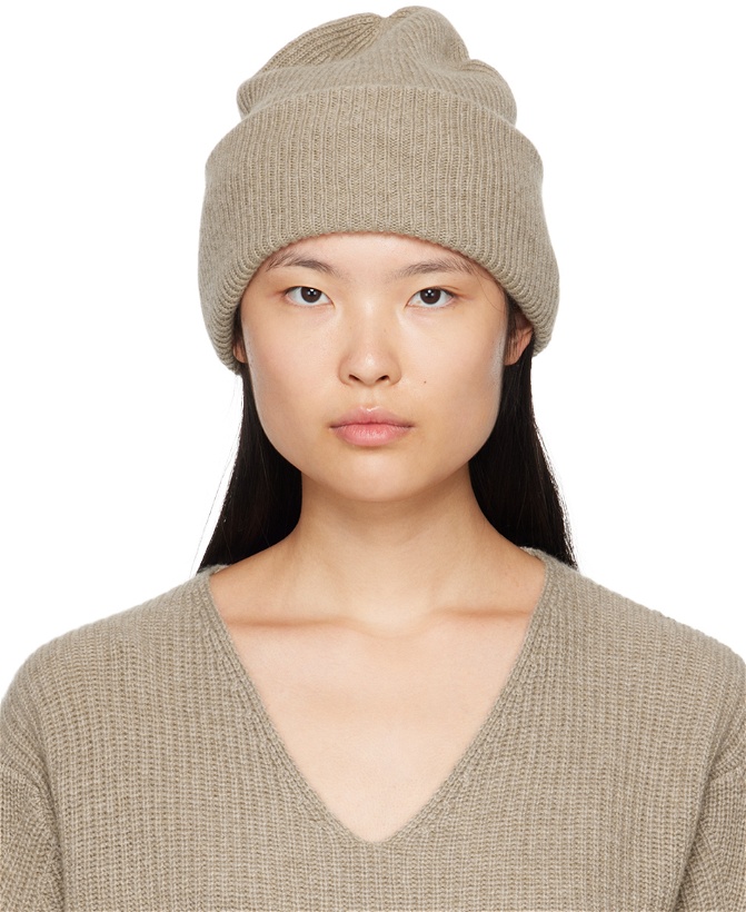 Photo: LISA YANG Taupe 'The Stockholm' Beanie