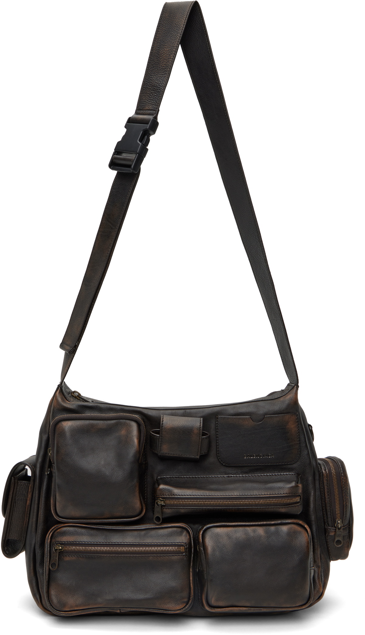 Balenciaga Black Superbusy Messenger Bag Balenciaga