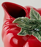 Bordallo Pinheiro Tomate ceramic pitcher