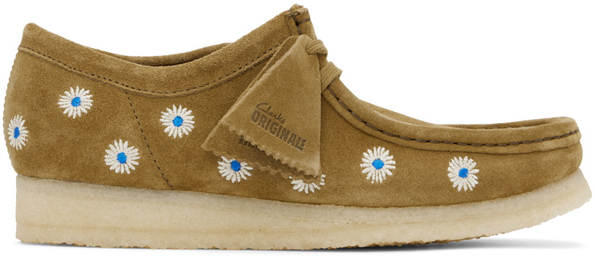 Clarks Originals Khaki Wallabee Derbys