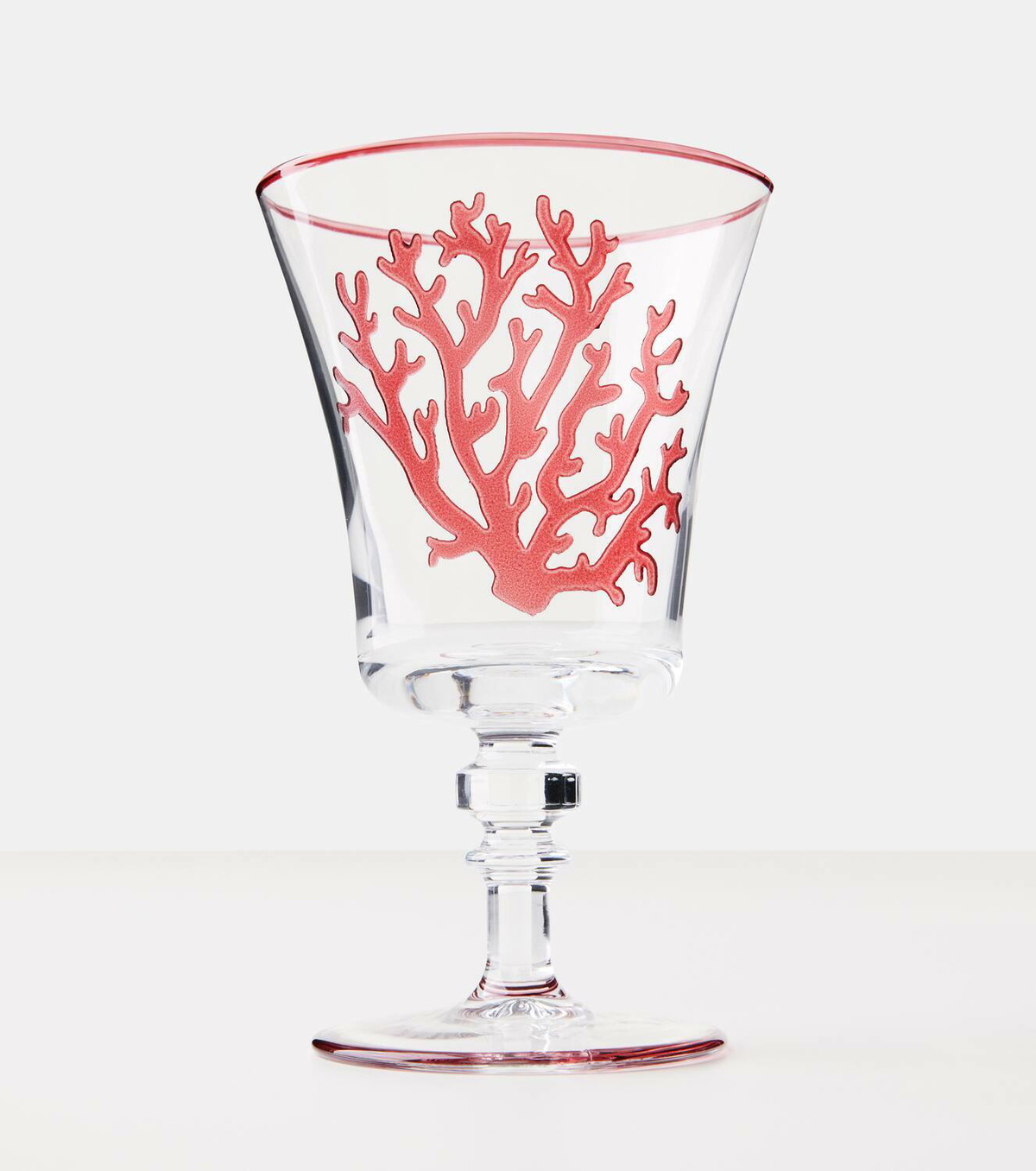 Les-Ottomans Coral set of 4 glasses