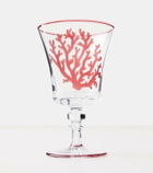 Les-Ottomans Coral set of 4 glasses