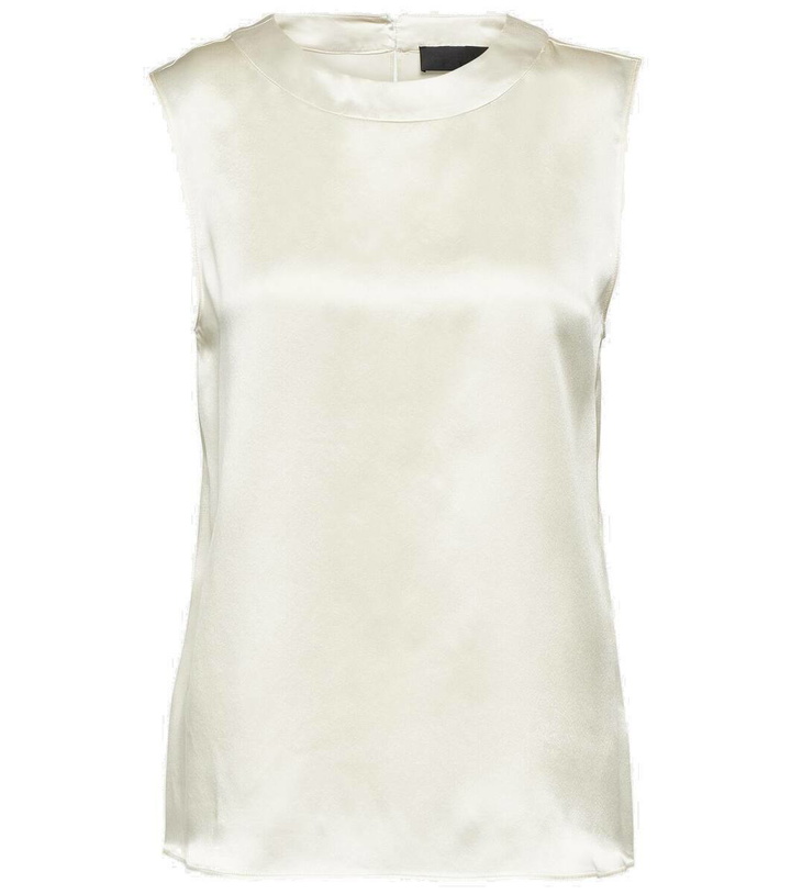 Photo: Nili Lotan Davy silk satin top
