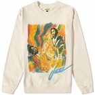 MARKET Men's Jazz Night Crew Sweat in Coconut