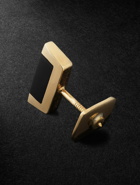 VARON - Trill Gold Onyx Earring