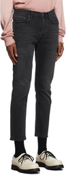 Acne Studios Black Slim Tapered Jeans