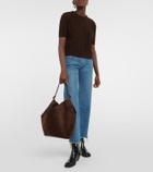 Khaite Esmeralda ribbed-knit cashmere sweater
