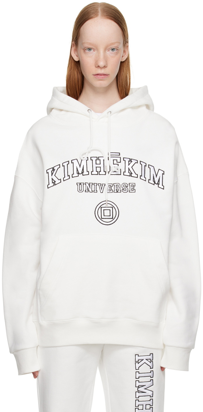KIMHĒKIM White Universe Hoodie