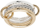 Spinelli Kilcollin Silver & Gold Taurus SG Gris Ring