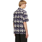 Paul Smith Purple Homer Short Sleeve Shirt