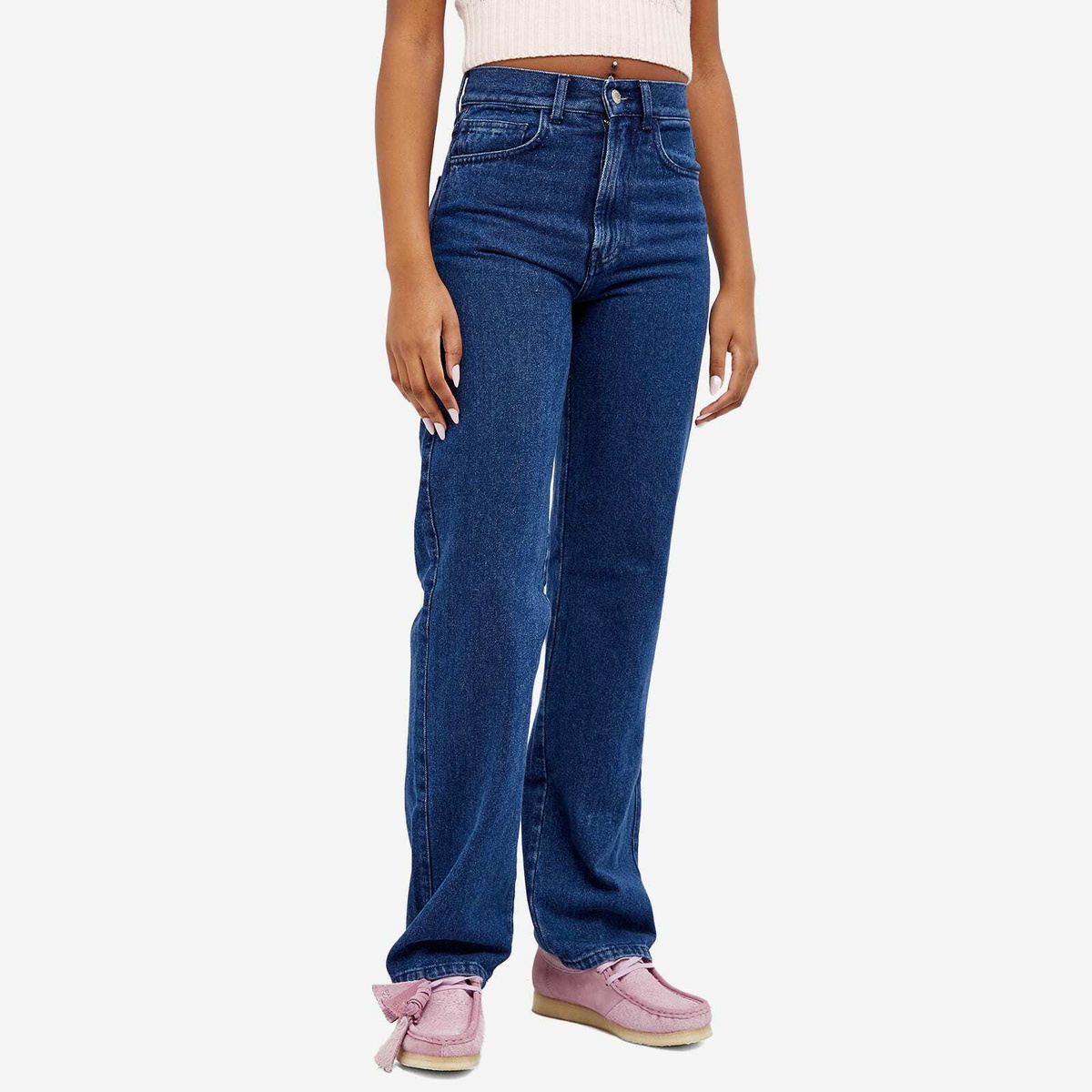 Carne Bollente Women's The Love Butt Denim Jeans in Blue