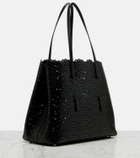 Alaïa Mina 37 Vienne leather tote bag