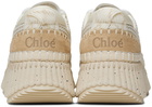 Chloé Beige Nama Sneakers