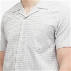Universal Works Men's Delos Cotton Road Shirt in Light Olive