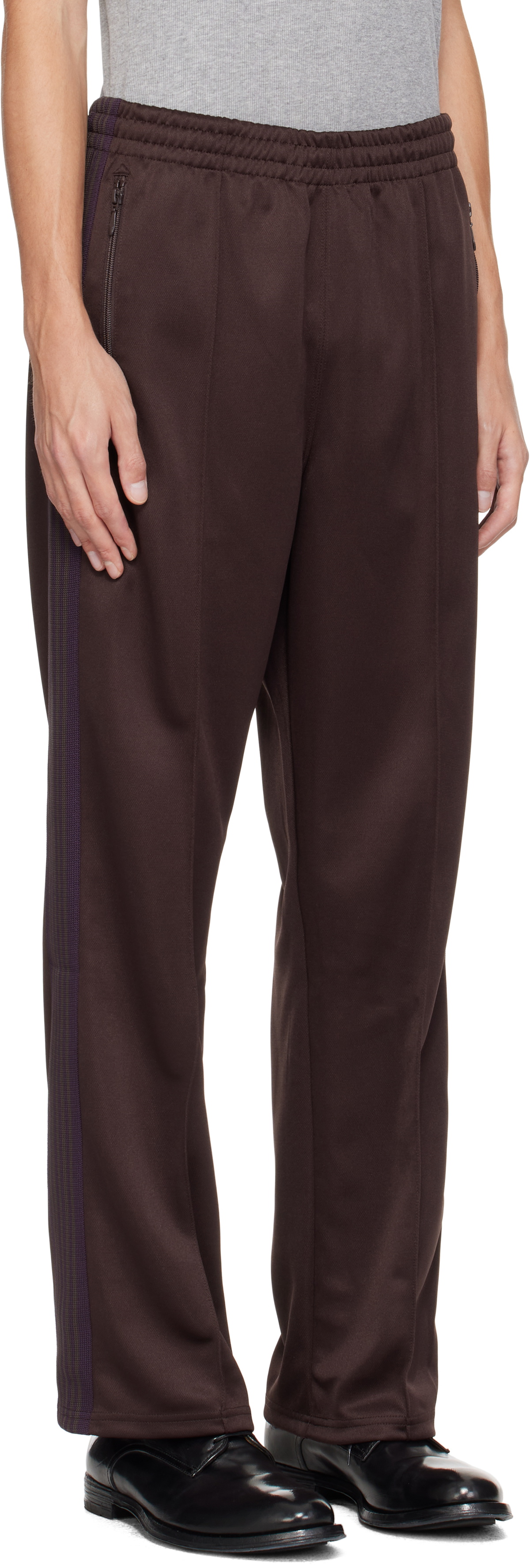 【未使用】NEEDLES Fringe Boot-Cut Track Pant NEEDLES(ニードルズ)Fringe Boot-Cut Track Pant - Poly Kersey