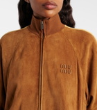 Miu Miu Oversized suede jacket