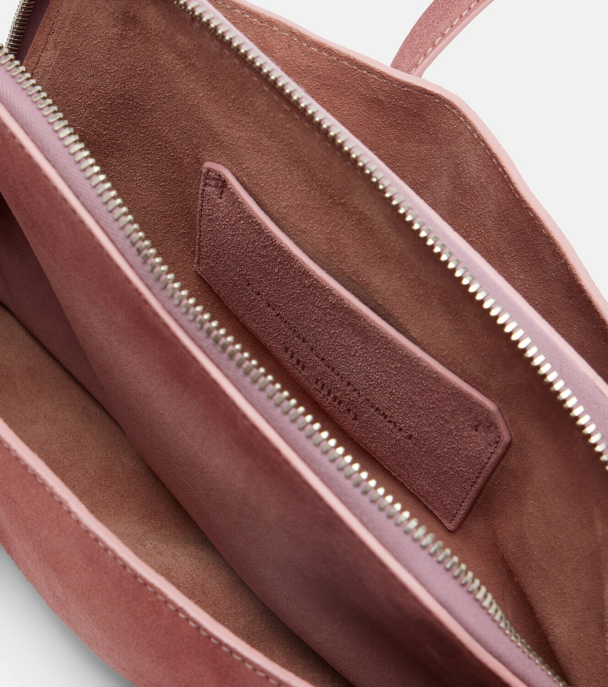 The Attico La Passeggiata Small suede tote bag