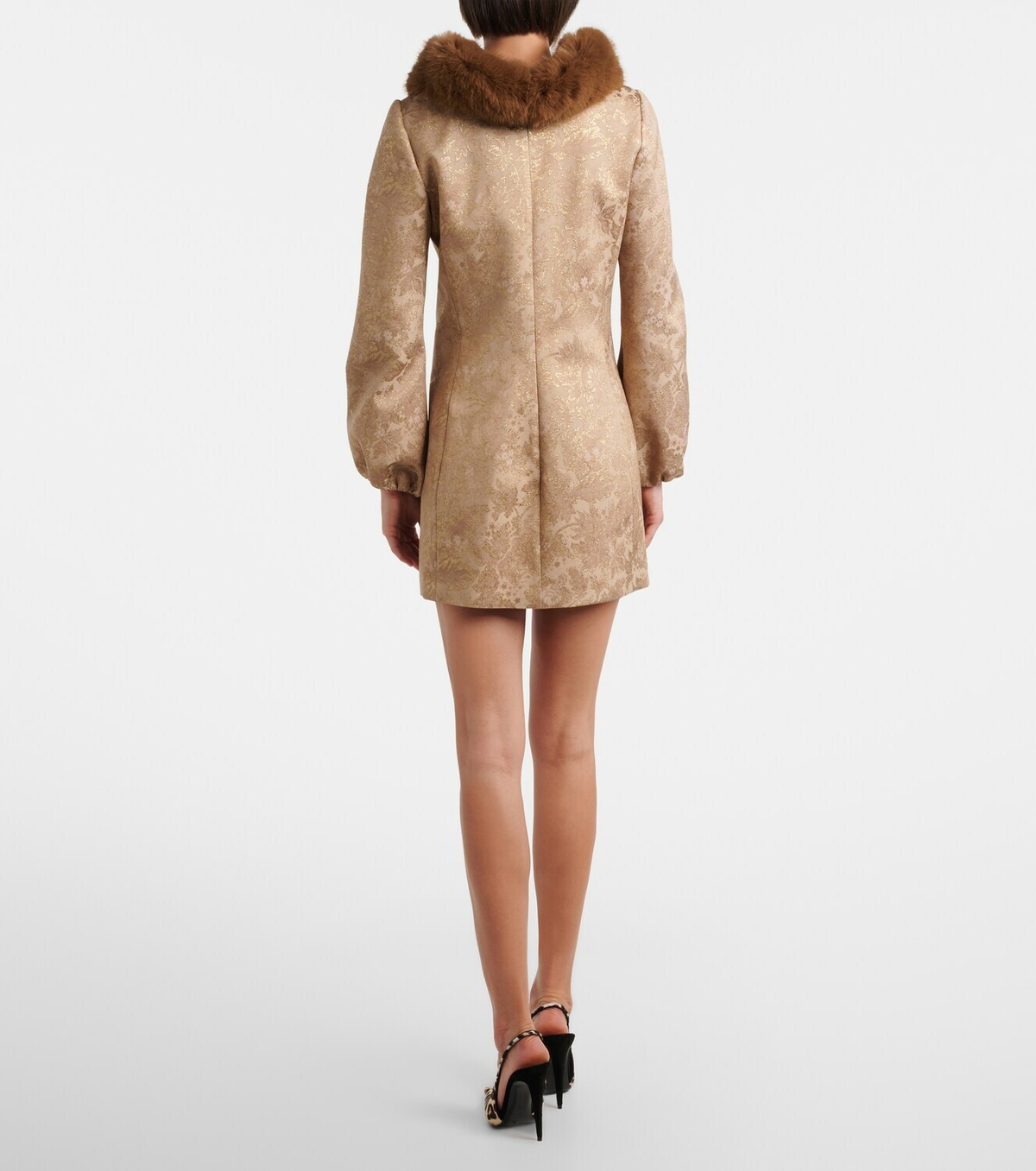 Saint Laurent Brocade minidress