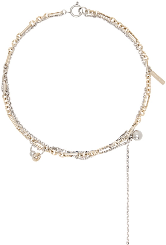 Photo: Justine Clenquet Gold & Silver Rachel Necklace