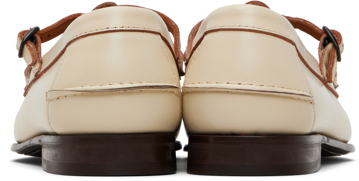 HEREU Off-White Maqueda Loafers