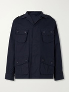 Fortela - Jungle Cotton-Gabardine Jacket - Blue