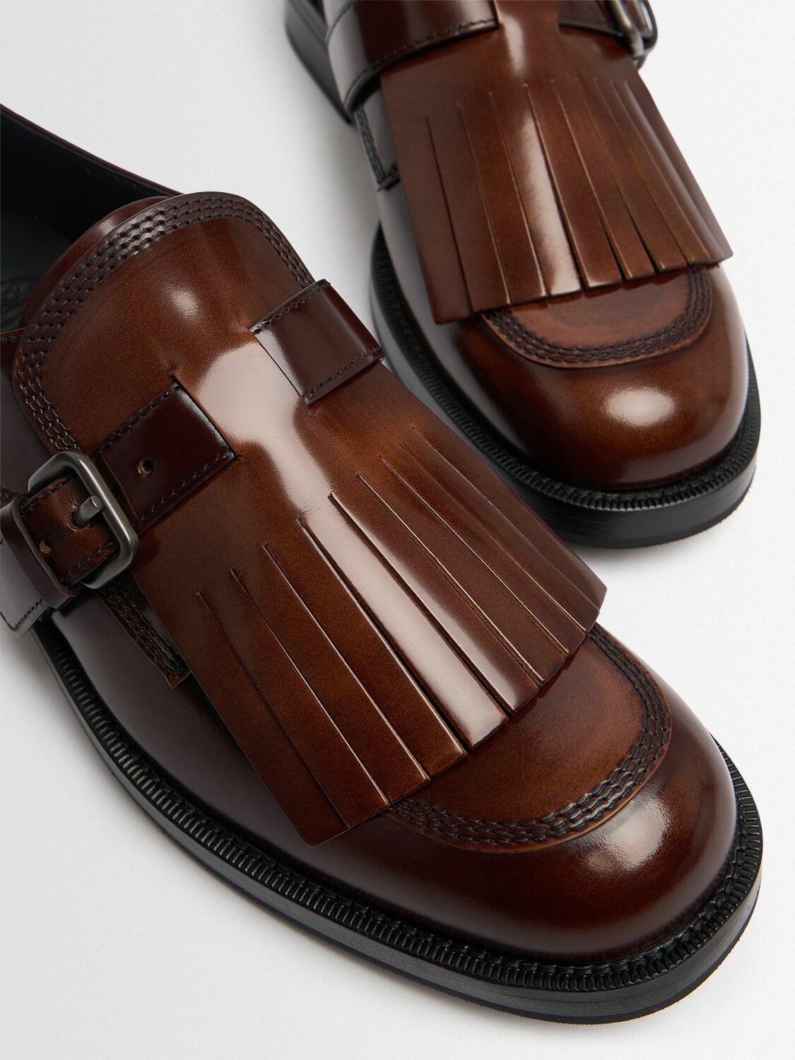 CHURCH'S Piper Leather Monk Shoes