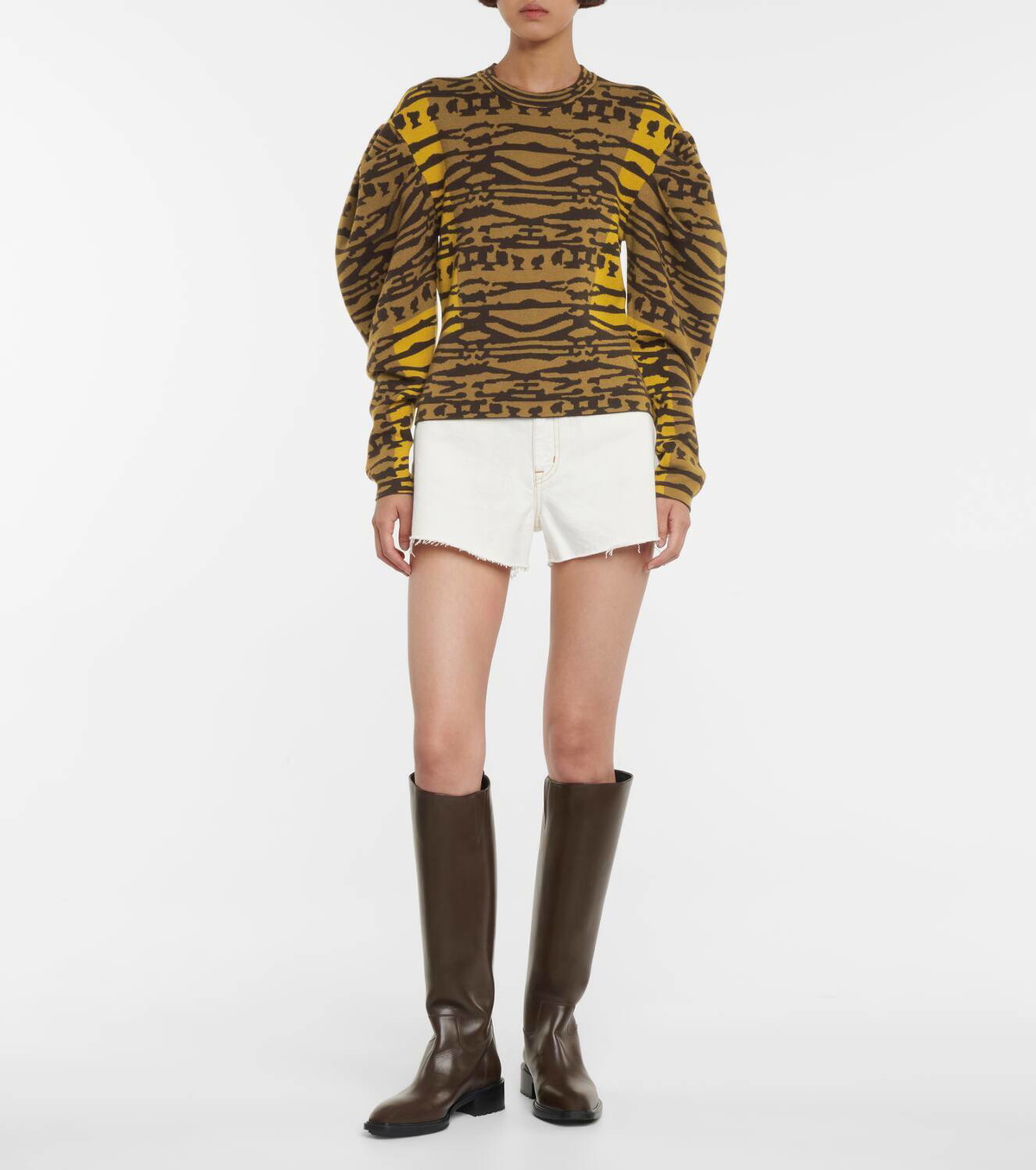 Ulla Johnson Livia jacquard wool sweater