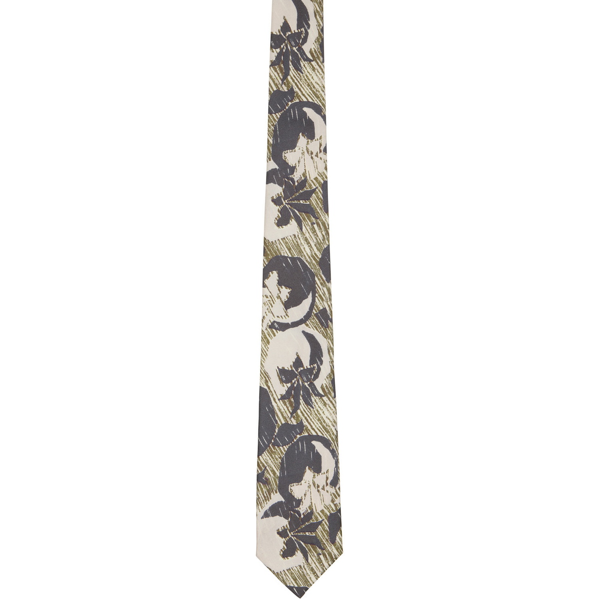 Paul Smith Khaki Vintage Fruit Tie