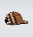 Burberry - Checked baseball cap