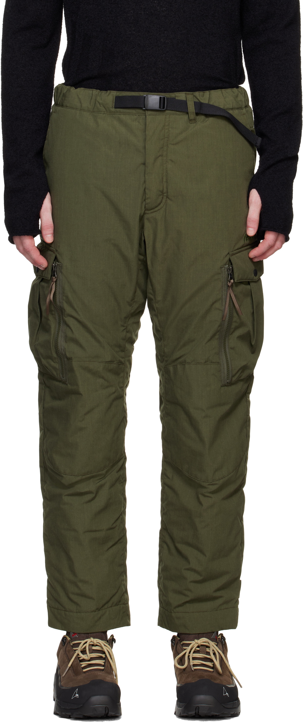 Nanga Men's Hinoc Ripstop Field Pants in Army Green Nanga