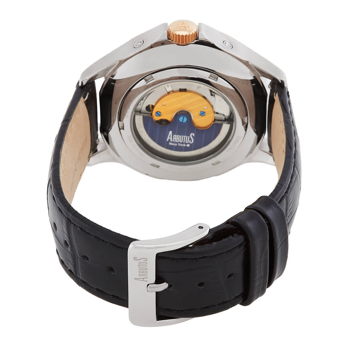 Arbutus Broadway Automatic White Dial Mens Watch AR607TRWB