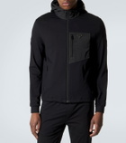 Prada Re-Nylon and cotton-blend hoodie