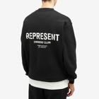 Represent Men's Owners Club Sweatshirt in Black
