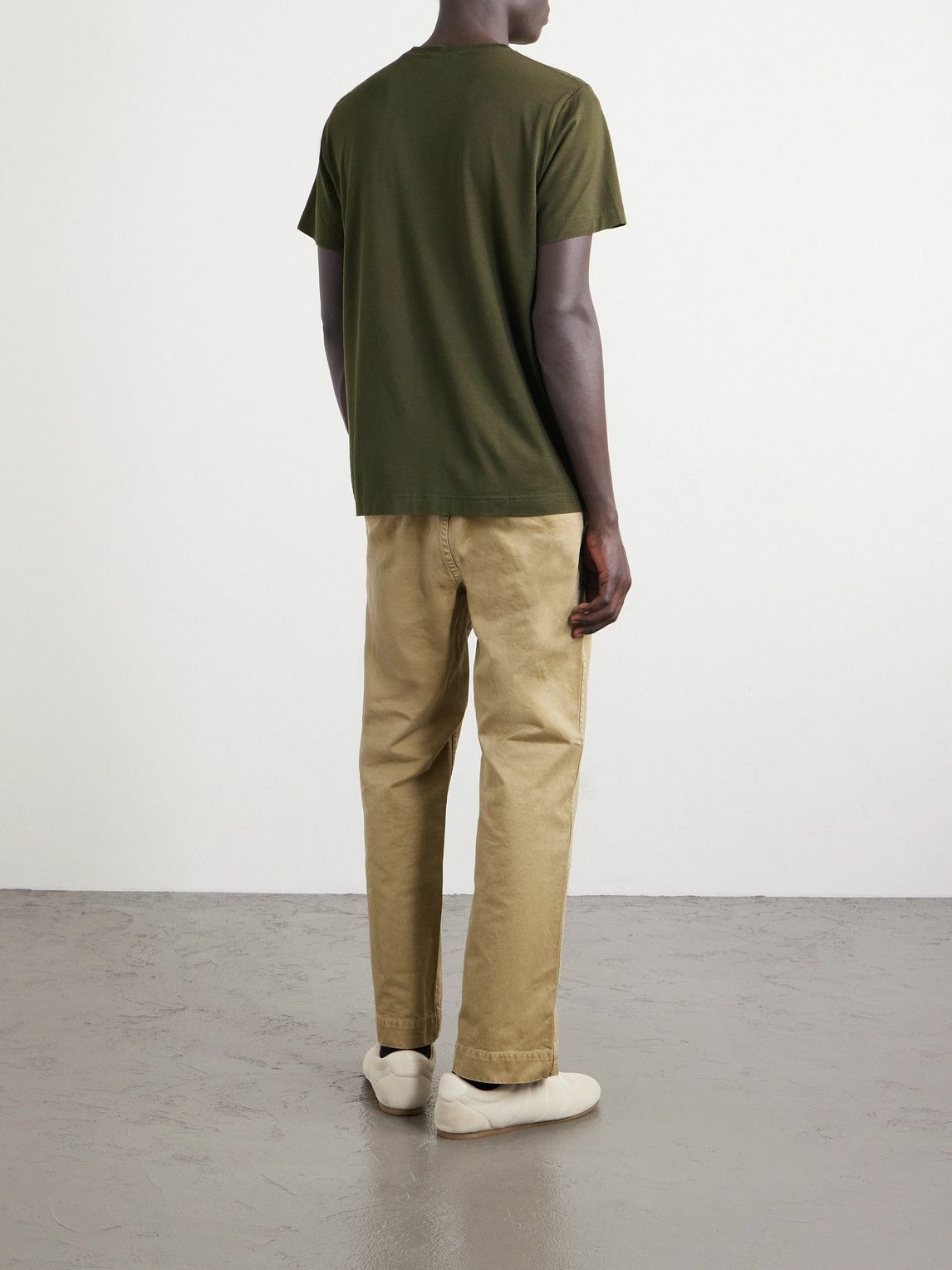 CDLP - Lyocell and Pima Cotton-Blend Jersey T-Shirt - Green