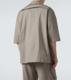 Rick Owens Magnum Tommy cotton-blend poplin shirt