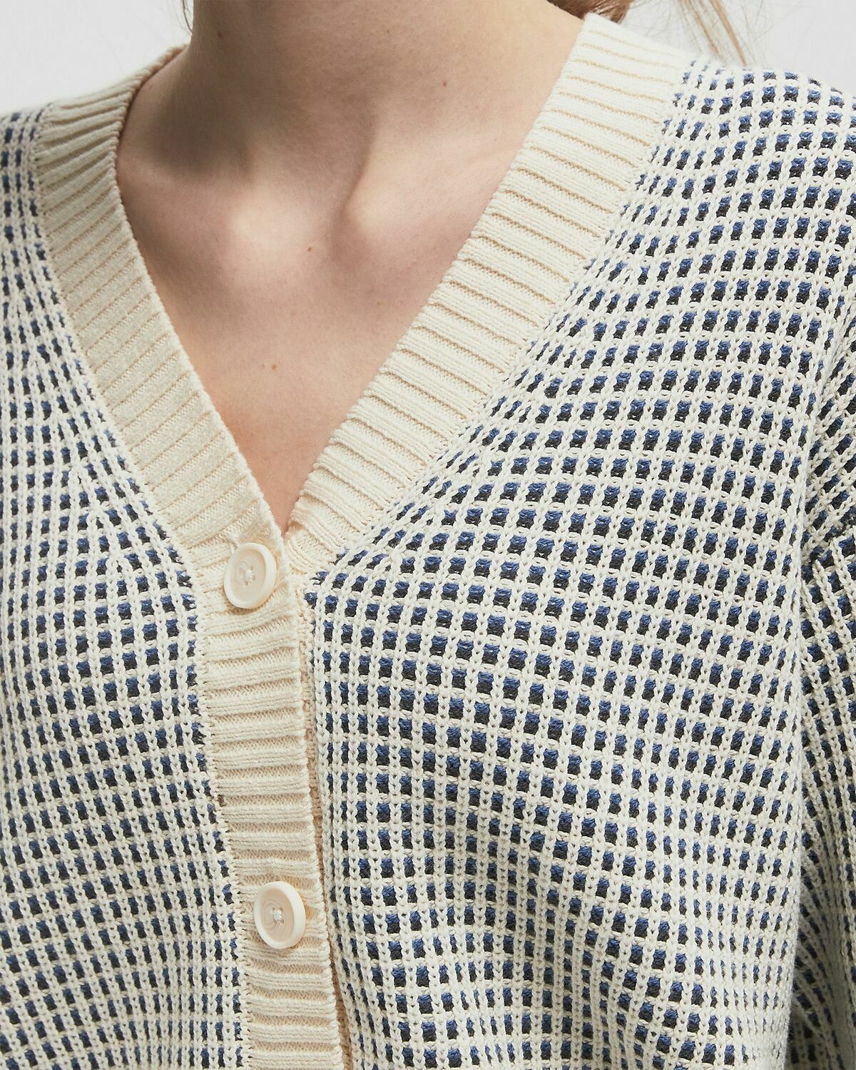Levis SNOWFLAKE CARDIGAN blue/beige Womens Zippers & Cardigan