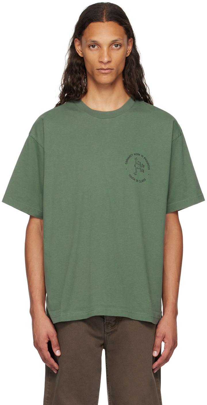 Carhartt Work In Progress Green Stamp T-Shirt Carhartt WIP