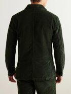 Mr P. - Unstructured Cotton-Corduroy Blazer - Green