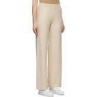 Loro Piana Beige Baby Cashmere Villefranche Lounge Pants