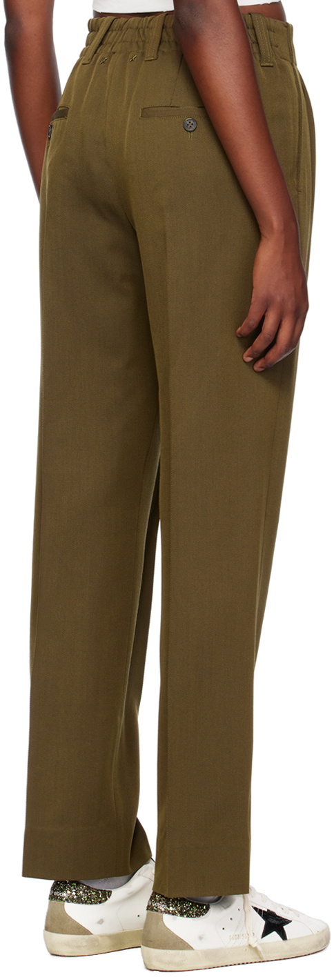 Golden Goose Green Tapered Trousers