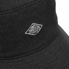Danton Men's Flannel Bucket Hat in Charcoal Grey